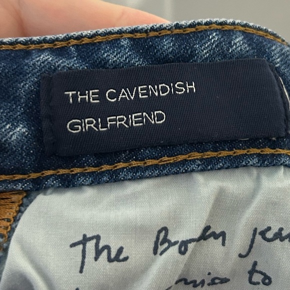 Boden. The Cavendish Girlfriend Striped Jeans. Women’s size 8. - Picture 9 of 13